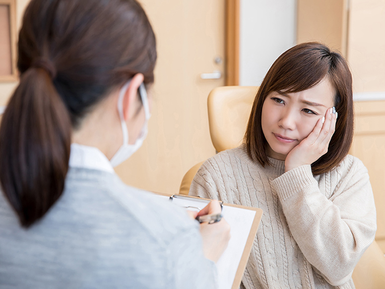 初期の段階で受診することが大事