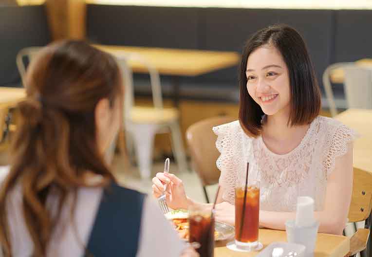 ランチやカフェもこれまで通り