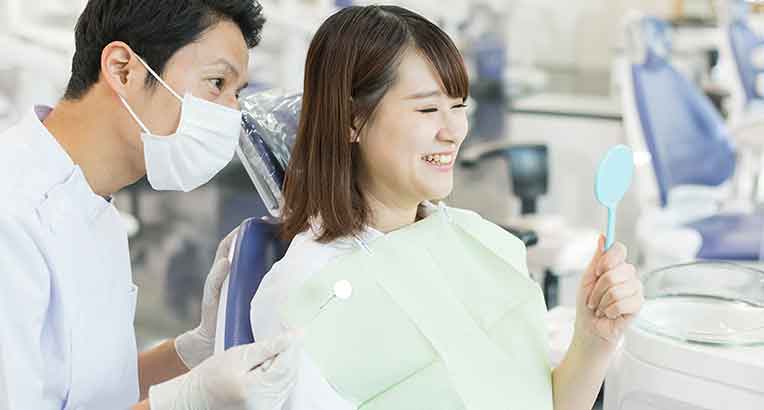チェアータイムと通院回数が少なめ